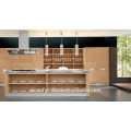 Modernes italienisches Design Holzfurnier Küchenschrank